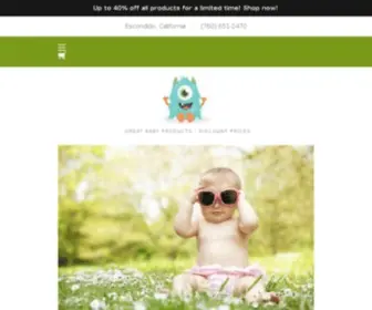 Forthemonster.com(Cloth diapers) Screenshot