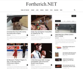 Fortherich.net(Your Viral Videos) Screenshot