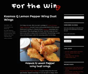 Forthewing.com(For the Wing) Screenshot