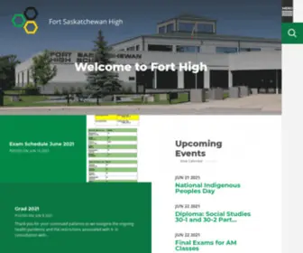 Forthigh.ca(Fort Saskatchewan High) Screenshot