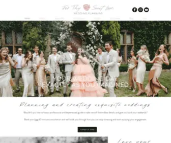 Forthysweetlove.com.au(Sydney Wedding Planner) Screenshot