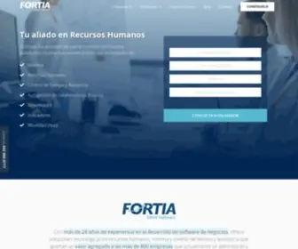 Fortia.com.mx(Fortia) Screenshot
