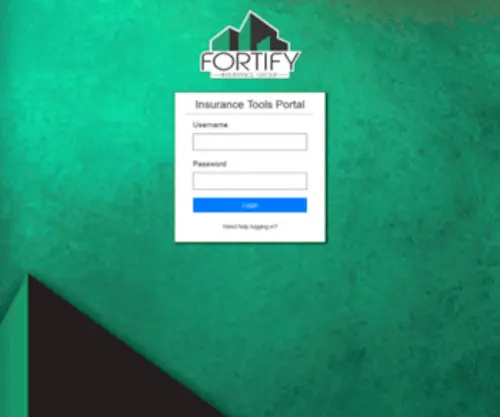 Fortifyinsurancetools.com(Fortifyinsurancetools) Screenshot