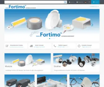 Fortimo.de(FORTIMO LED Module) Screenshot