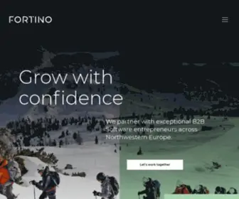 Fortino.be(Capital partners) Screenshot