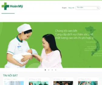 Fortishoanmy.com(Tập Đoàn Y Khoa Fortis Hoàn Mỹ) Screenshot