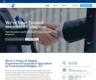 Fortisinsuranceagency.net(Insurance Cottonwood Heights) Screenshot