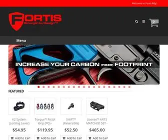 Fortismfg.com(Fortis Manufacturing) Screenshot