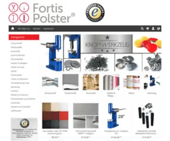 Fortispolster.de(Türverkleidung Clips) Screenshot