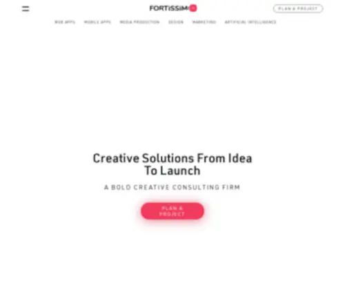 Fortissimo.io(Fortissimo Fortissimo Creative Consulting Services From Chicago) Screenshot