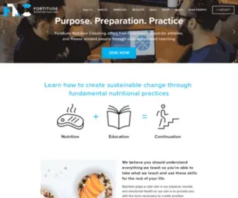 Fortitudenutritioncoaching.com.au(Fortitude Nutrition Coaching) Screenshot