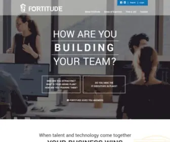 Fortitudesys.com(HOW ARE YOU BUILDING YOUR TEAM) Screenshot
