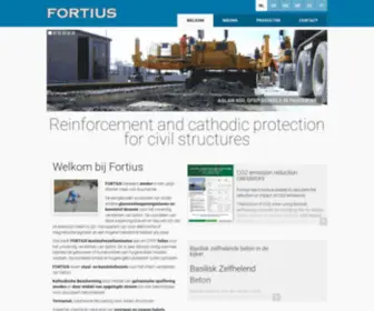 Fortius.be(Welkom bij Fortius) Screenshot