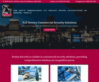 Fortiussecurity.com(Fortius Security) Screenshot