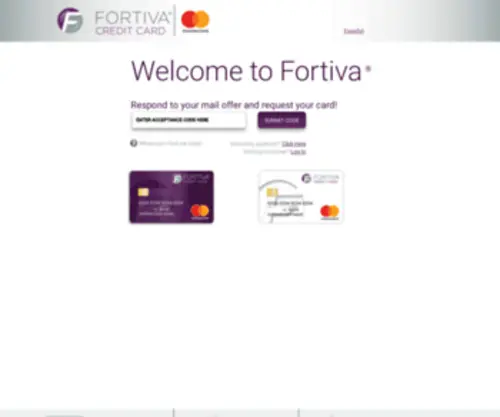 Fortivacreditcard.com(Fortivacreditcard) Screenshot