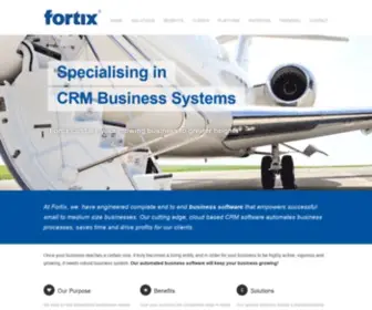 Fortix.systems(Fortix is a technology company) Screenshot