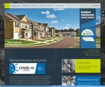 Fortjacksonfamilyhomes.com(Fort Jackson Family Homes) Screenshot