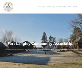 Fortlangleycommunity.com(Fort Langley Community Association) Screenshot