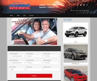 Fortlauderdaleautorental.com(Fort Lauderdale Auto Rental) Screenshot