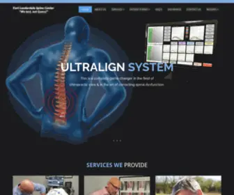 Fortlauderdalechiropractor.com(Paul Goodkin Chiropractor) Screenshot