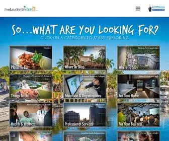 Fortlauderdalehasit.com(Ft Lauderdale FL Chamber of Commerce) Screenshot