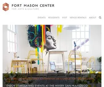 Fortmason.org(Fort Mason Center for Arts & Culture) Screenshot