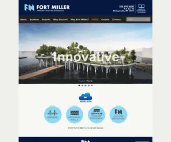 Fortmiller.com(Fort Miller) Screenshot