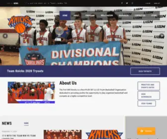 Fortmillknicks.com(The Official Website) Screenshot