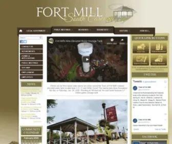 Fortmillsc.gov(Fort Mill) Screenshot