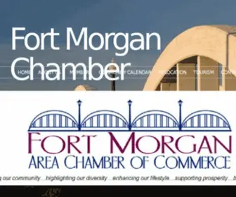 Fortmorganchamber.org(Fort Morgan Area Chamber of Commerce) Screenshot