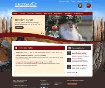 Fortnisqually.org(Metro Parks Tacoma) Screenshot