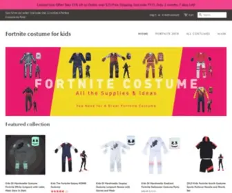 Fortnitecostumeforkids.com(Fortnite costume for kids) Screenshot