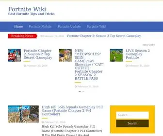 Fortnitewiki.info(Fortnite Wiki) Screenshot