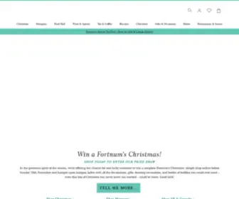 Fortnumandmason.com(Fortnum & Mason) Screenshot