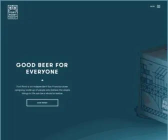 Fortpointbeer.com(Fort Point Beer Company) Screenshot
