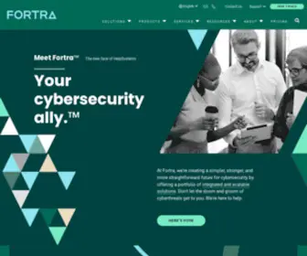 Fortra.com(Cybersecurity & Automation Software Solutions) Screenshot