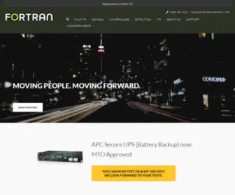 Fortrantraffic.com(Fortran Traffic Systems) Screenshot