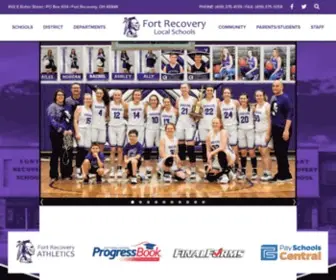 Fortrecoveryschools.org(Fort Recovery Local Schools) Screenshot