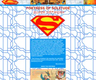 Fortress-OF-Solitude.net(FORTRESS OF SOLITUDE SUPER NETWORK) Screenshot