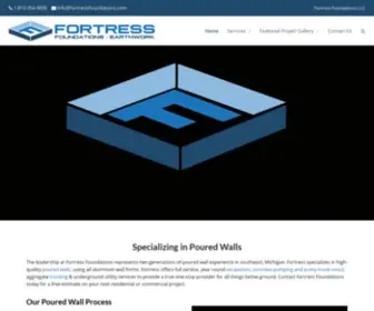 Fortressfoundations.com(Fortress Foundations LLC) Screenshot