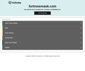 Fortressmask.com(Fortressmask) Screenshot