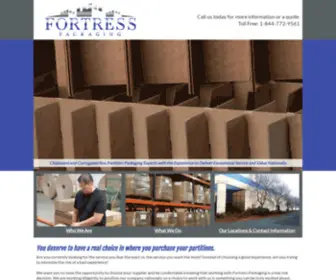 Fortresspackaging.com(Fortress Packaging) Screenshot