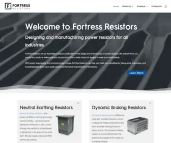 Fortressresistors.com(Fortress Resistors) Screenshot