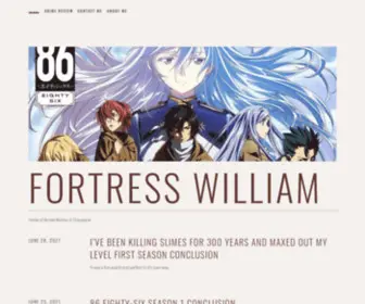 Fortresswilliam.com(Home of Anime Review & Discussion) Screenshot