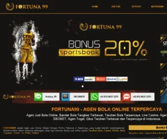 Fortuna99.com(Fortuna 99) Screenshot