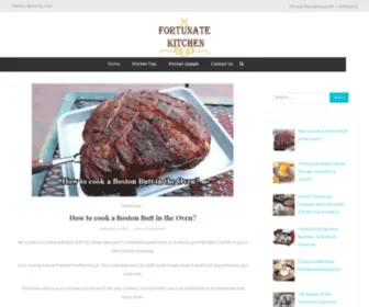 Fortunatekitchen.com(Fortunate Kitchen) Screenshot