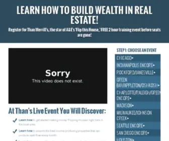 Fortunebuildersinfo.com(Than Merrill's North Holland Real Estate Class) Screenshot