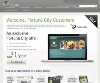 Fortunecity.net(Domain Name Registration) Screenshot