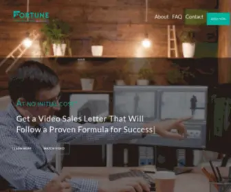 FortunecopywritingVideo.com(Fortune Copywriting & Video FCV Video) Screenshot