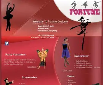 Fortunecostume.com(Fortune Costume) Screenshot